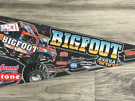 1 2 PRICE SALE - BIGFOOT Felt Pennant (chain) Supply