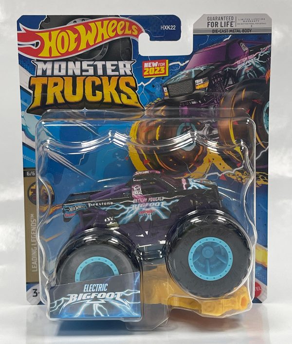 1:64 Scale Electric BIGFOOT Hot Wheels Die-Cast Toy Supply