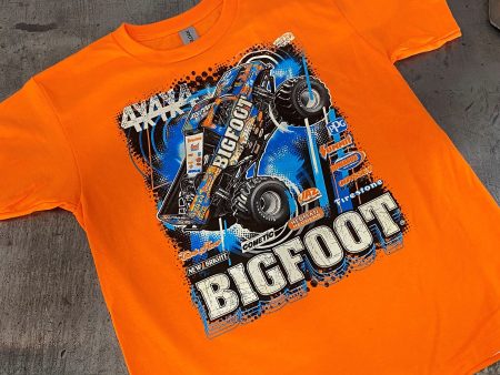 Youth BIGFOOT T-Shirt with Glow-In-The-Dark Lettering on Sale